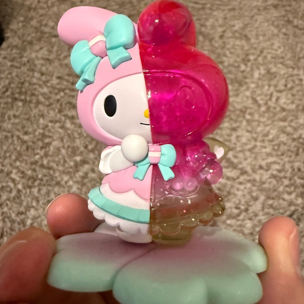 Pink and White My Melody Figure
